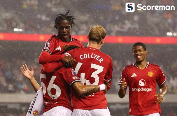 맨유, 본머스에 4-1 대승... 패트릭 도르구 '1골 1도움'